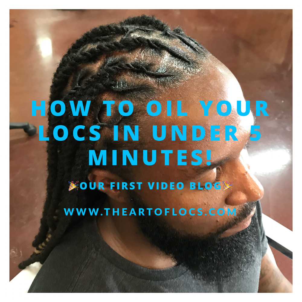 How To Oil Your Locs In Under 5 Minutes